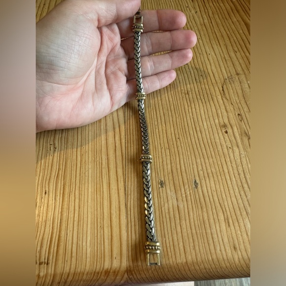 Two-Tone Link Bracelet - Picture 4 of 5